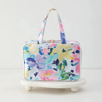Waterproof Cosmetic Case PVC Make up Bag Sunset Meadow