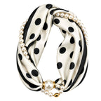 Luxe Pearl Scarf Necklace: AI