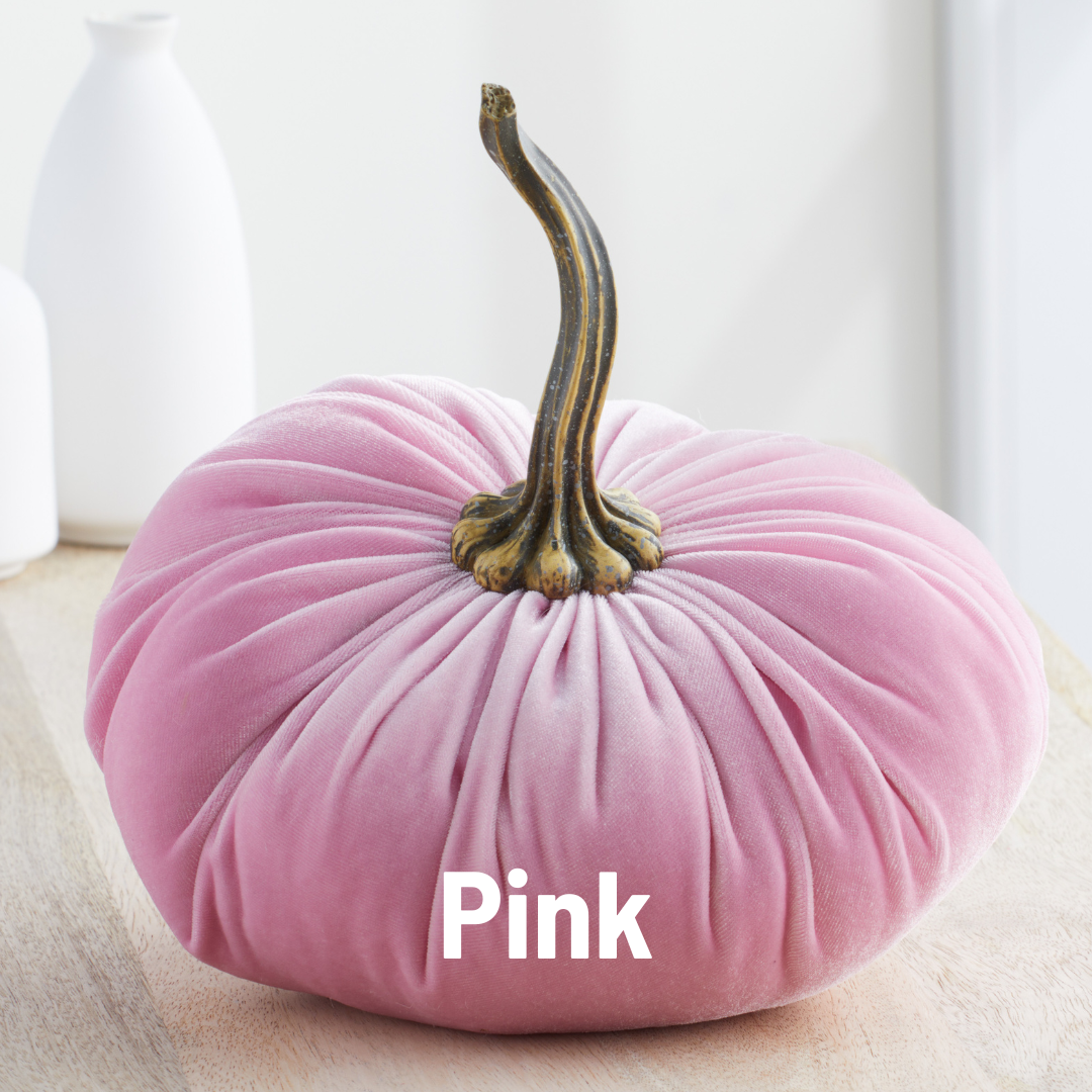 Pumpkin Extra Large Velvet, Ivory