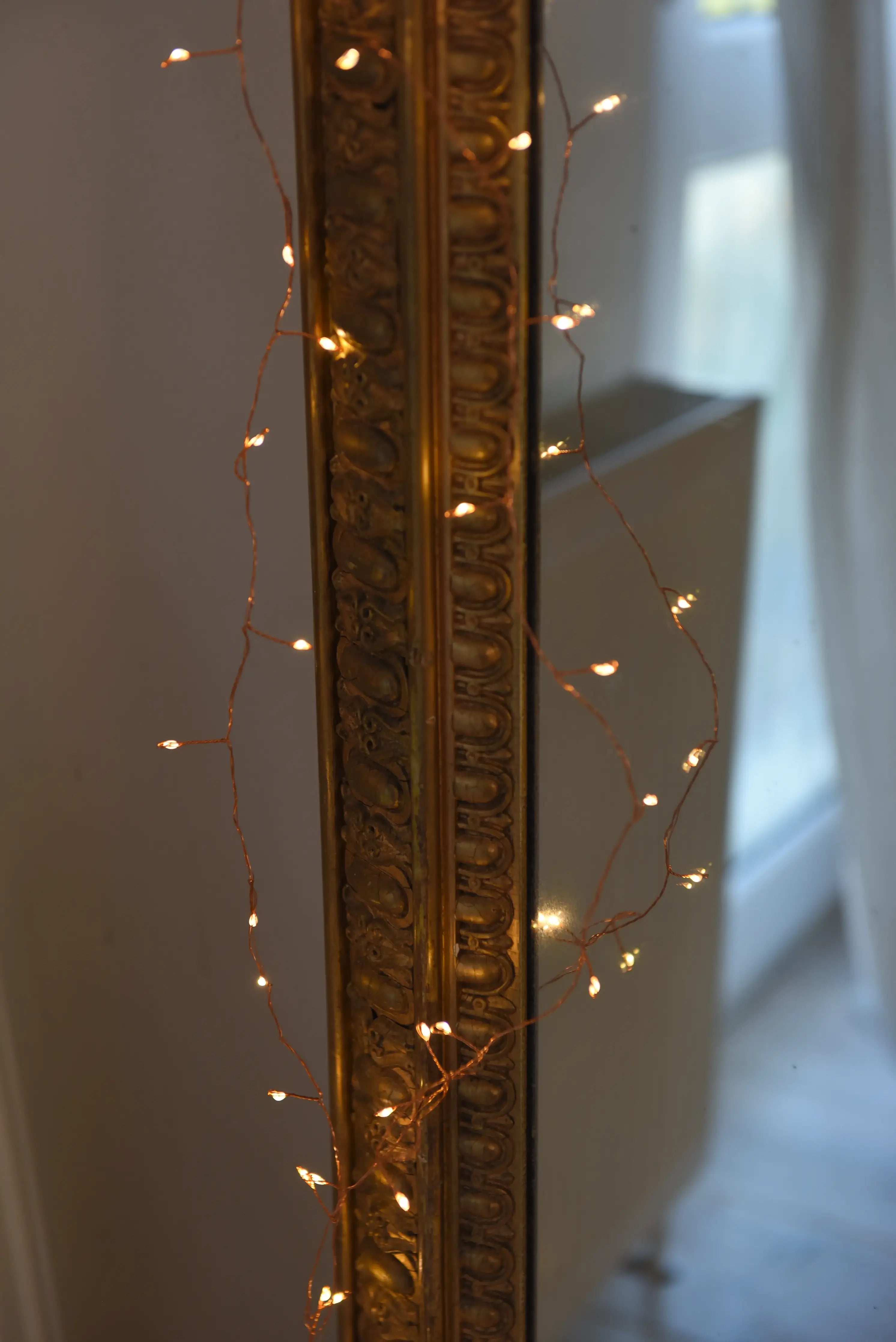 Cluster String Lights - Simple Battery LED Strings: Copper