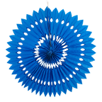 PLFN04 - Blue and White Party Fan Set