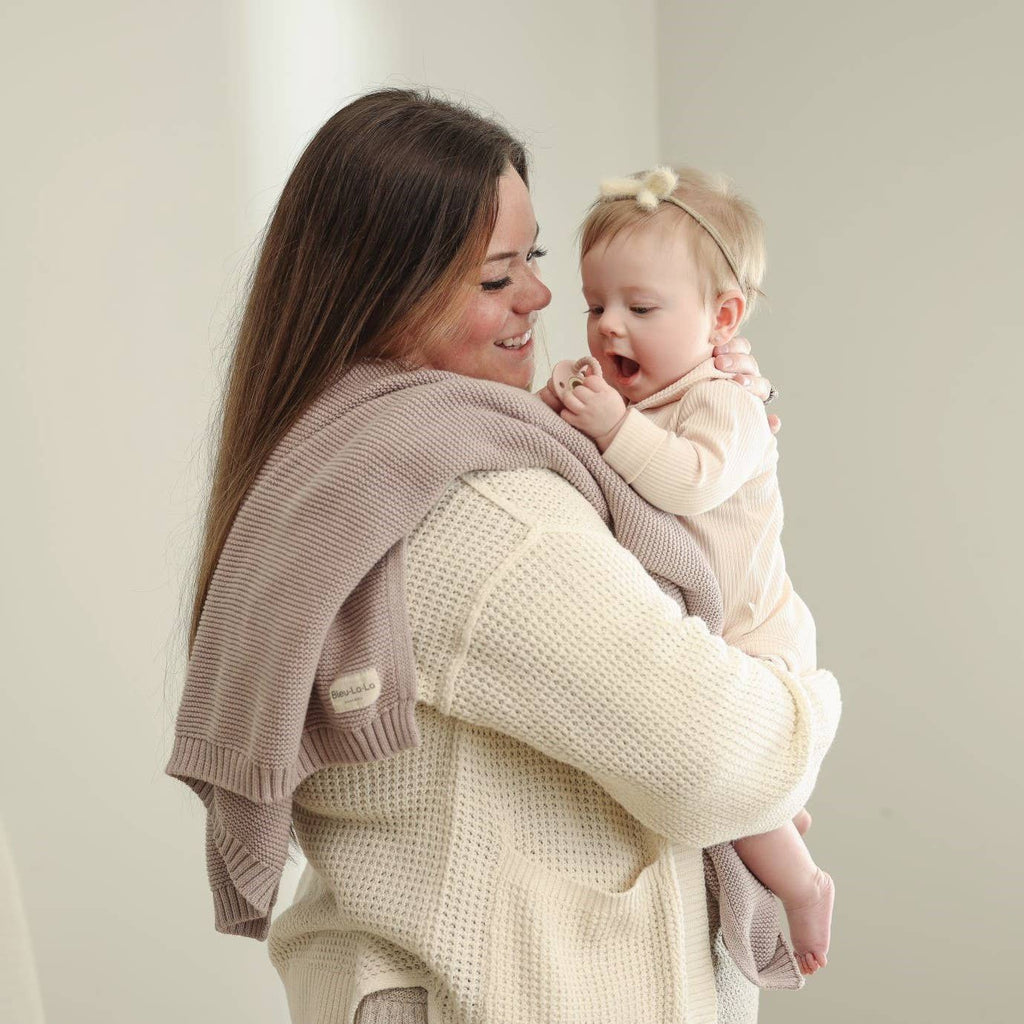 Baby Blanket: Blush Pink
