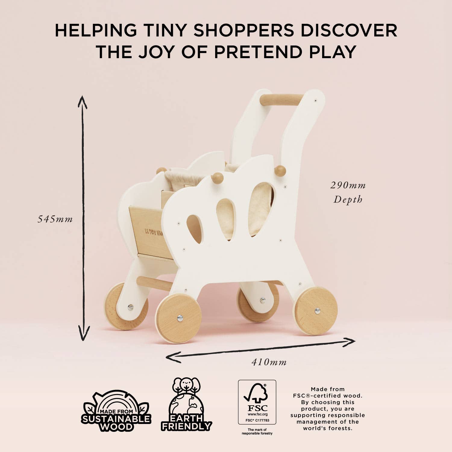 Shopping Grocery Trolley & Bag
