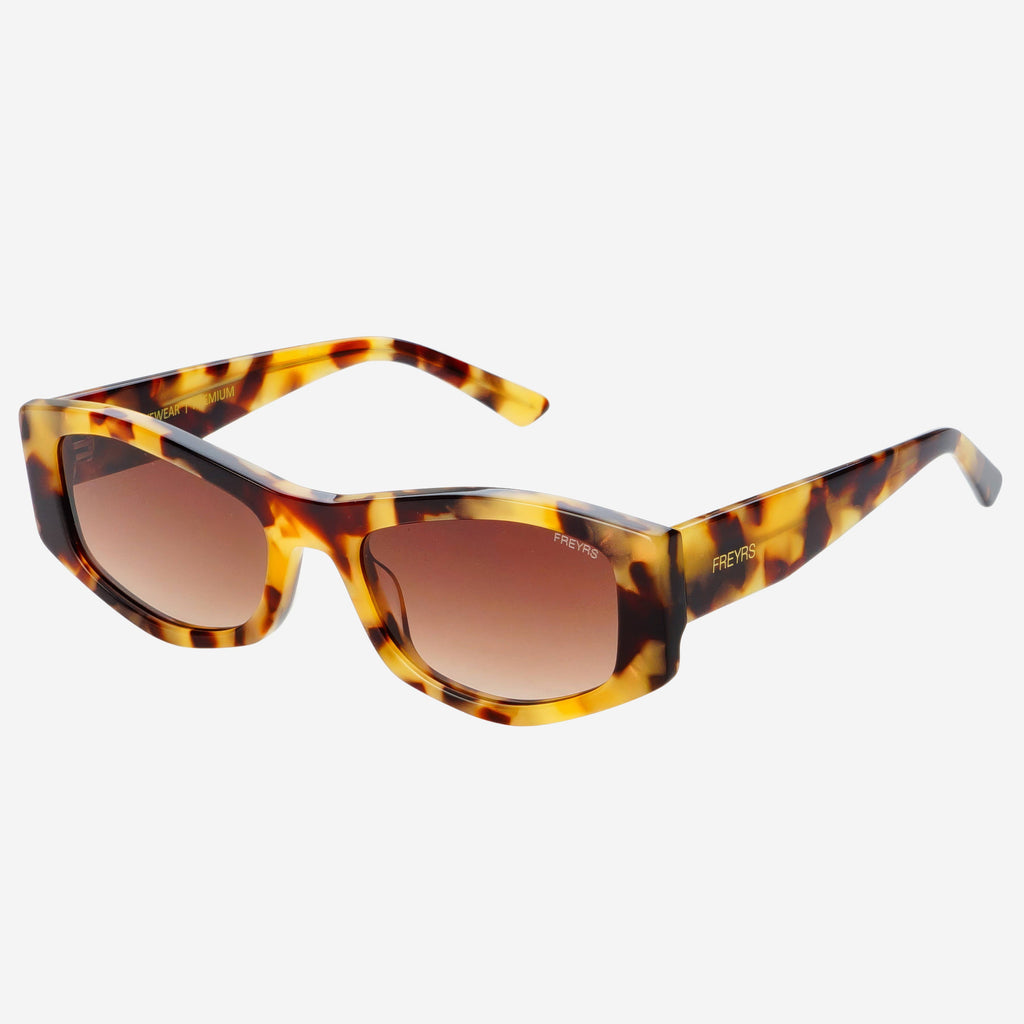Jade Acetate Cat Eye Sunglasses : Tortoise