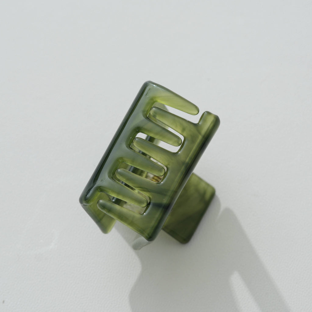 Jade Green Mini - Assorted Claw Clips: Assorted