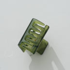 Jade Green Mini - Assorted Claw Clips: Assorted