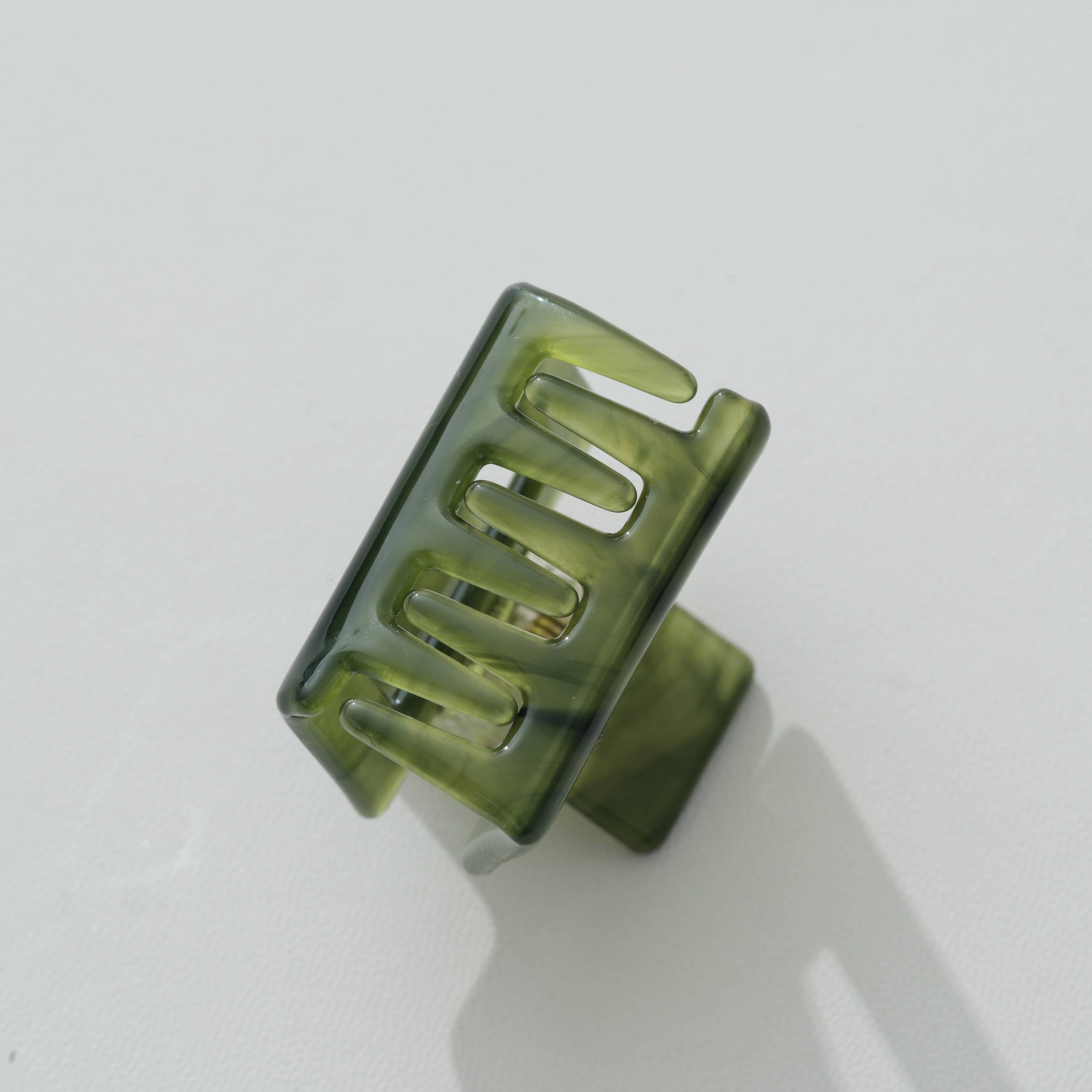 Jade Green Mini - Assorted Claw Clips: Assorted
