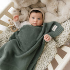 Baby Blanket: Hunter Green