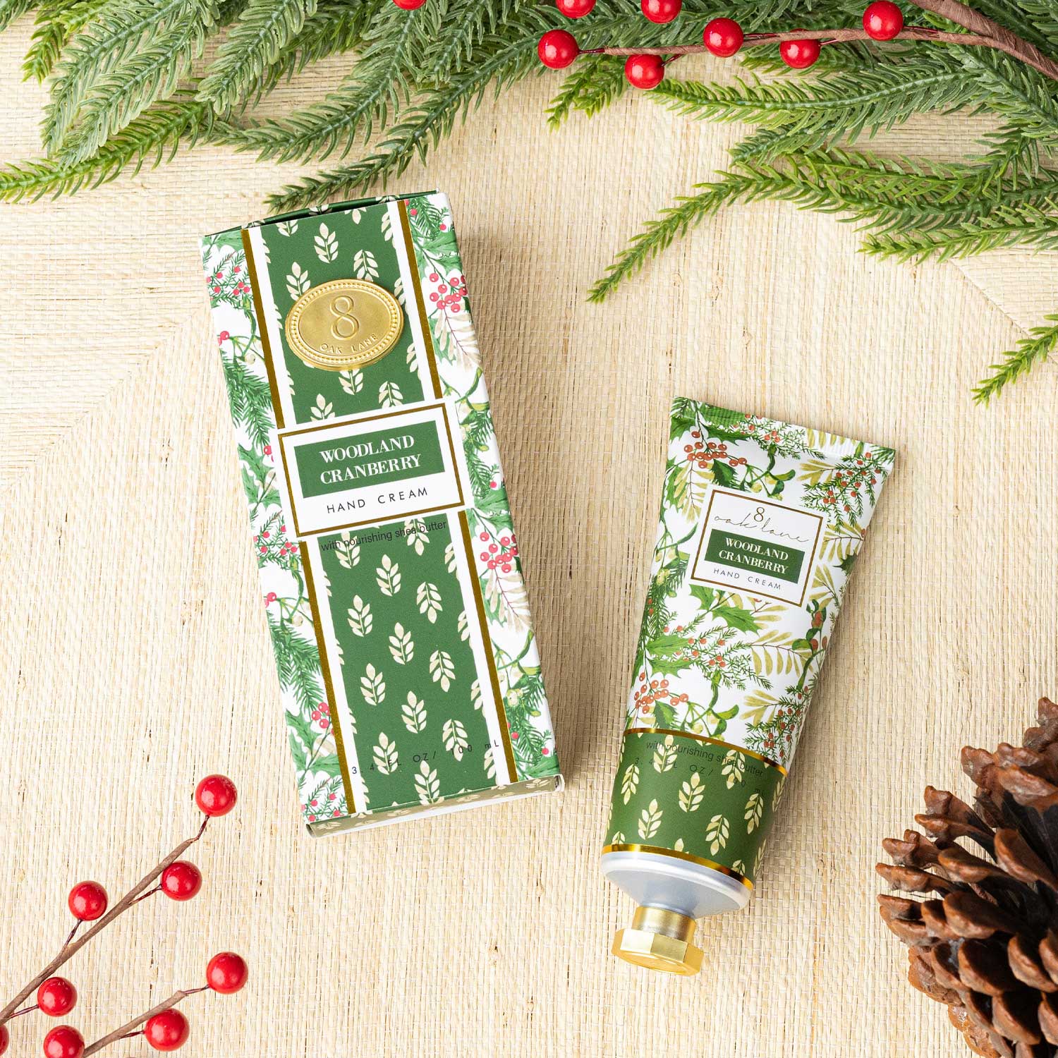 Woodland Cranberry Boxed Hand Cream, 100ml