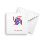 Pinwheel with Location: Dishtowel
