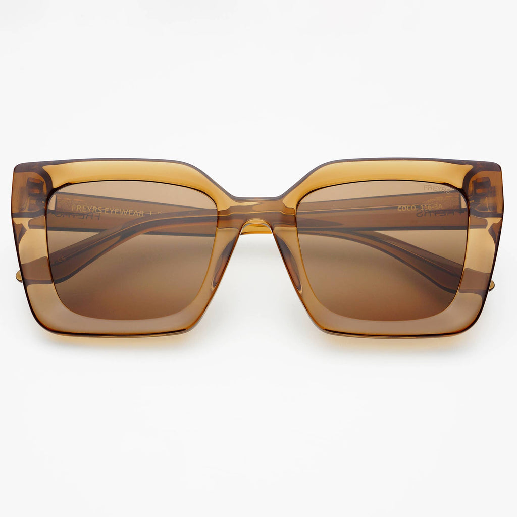 Coco Acetate Square Sunglasses
