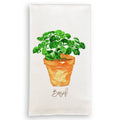 Basil: Keep Words / Dishtowel