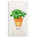 Basil: Keep Words / Dishtowel