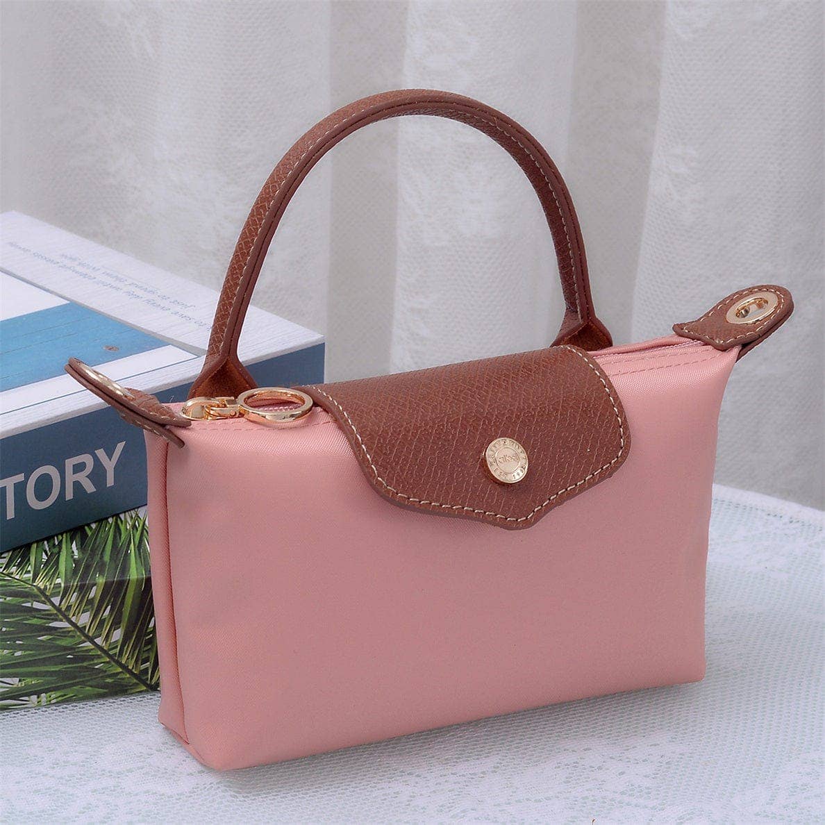 HM781 Penny Nylon Mini Crossbody Bag: Kelly Green