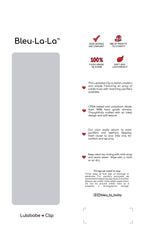 Lulababe Pacifier Clip: Sky Blue