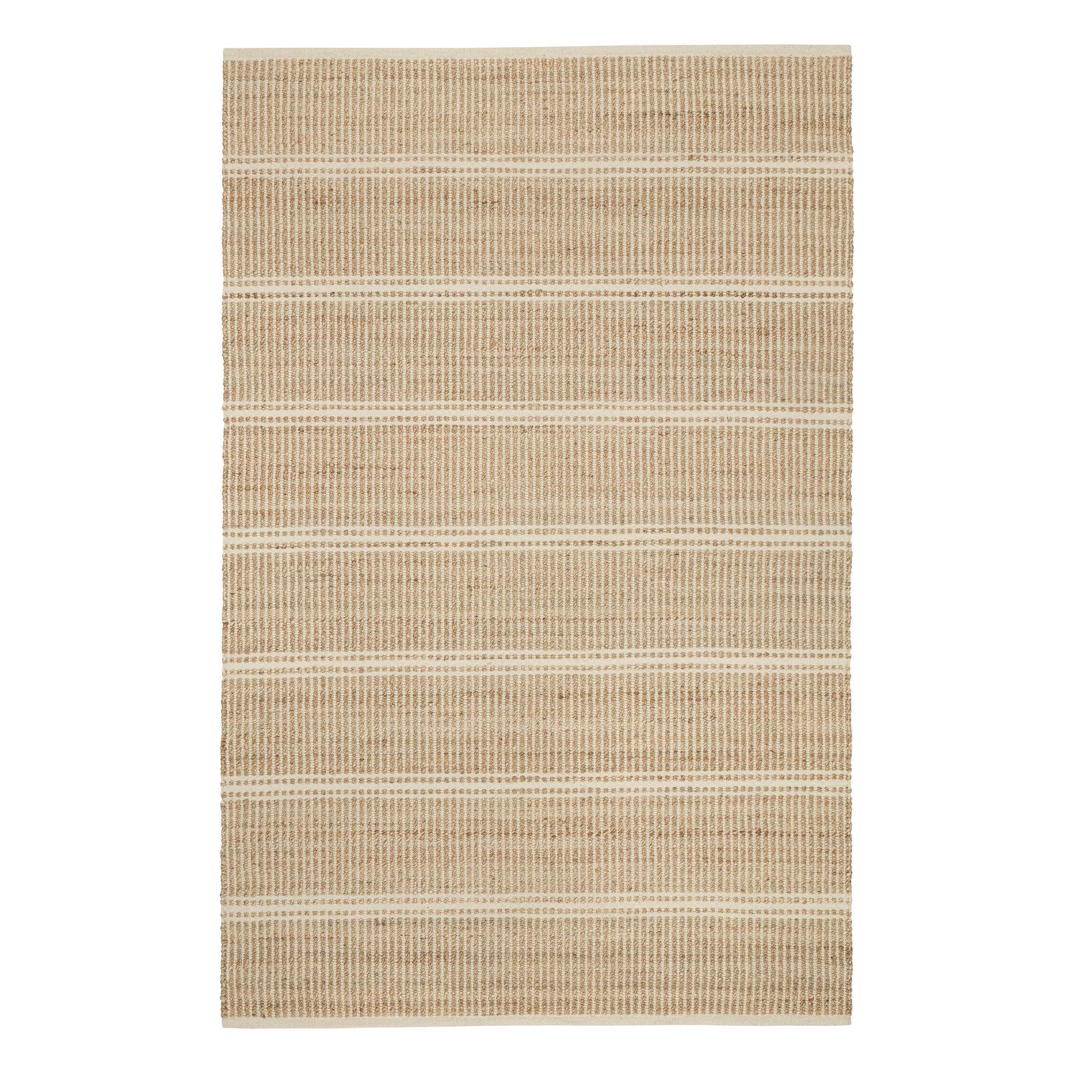 Arbor Handwoven Jute Rug | Ivory: 2' 6" x 8'