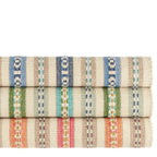 Long Slade Handwoven Cotton Rug | Indigo: 2' x 3'