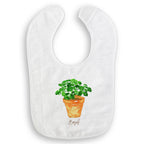 Basil: Keep Words / Dishtowel