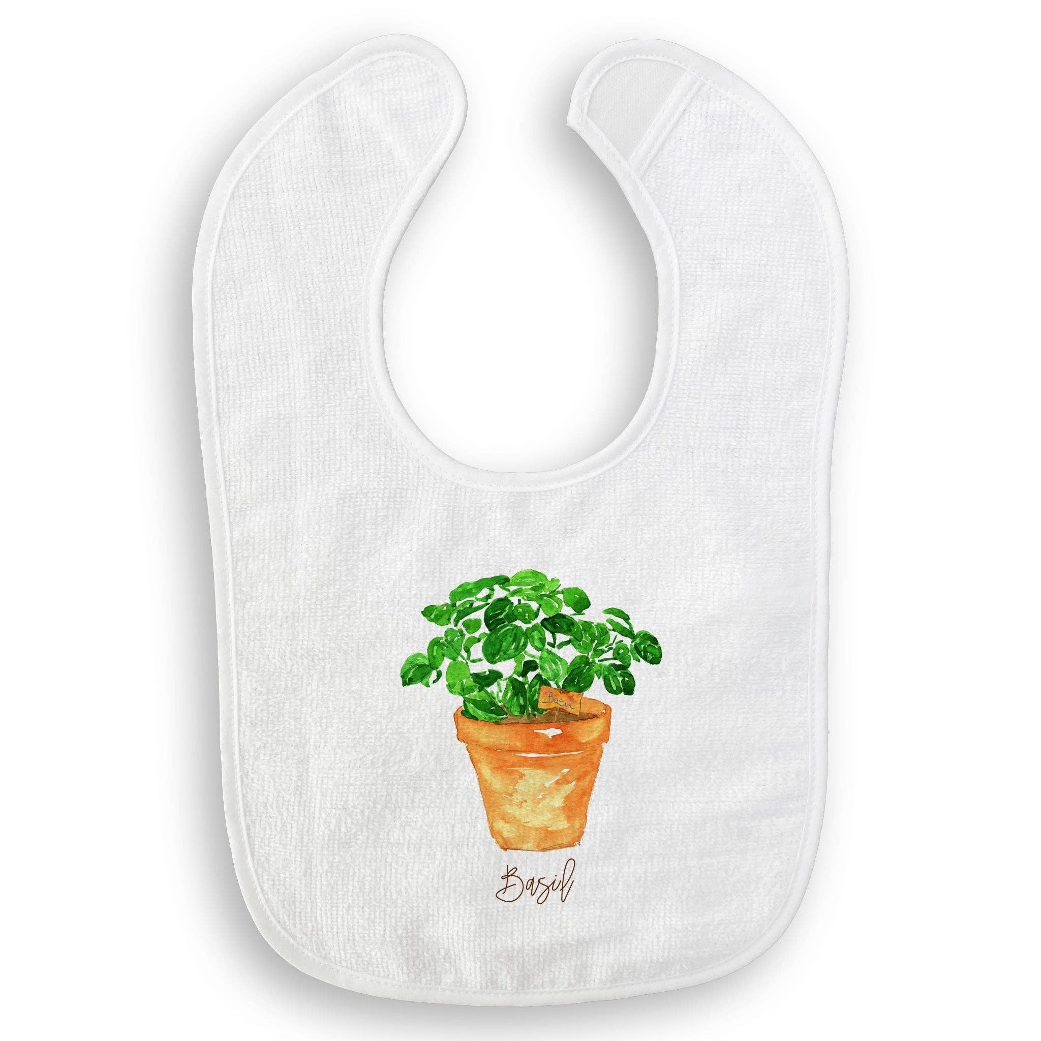 Basil: Keep Words / Dishtowel