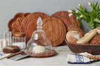 Vintage English Bread Board: Bread, Small, Natural