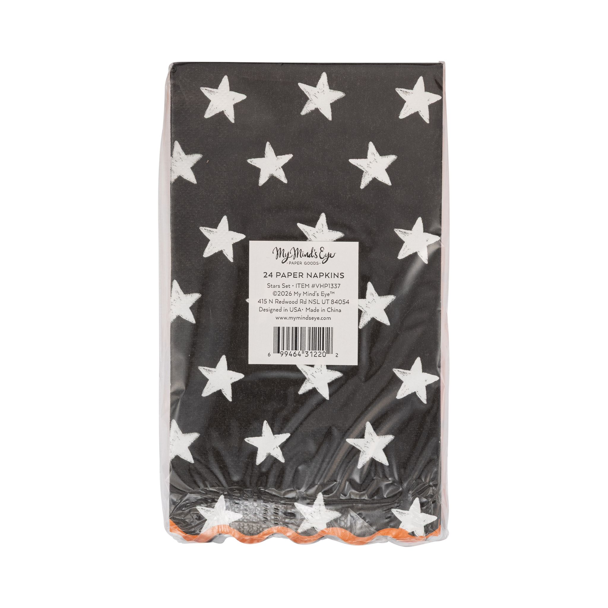 VHP1337 - Vintage Halloween Stars Dinner Napkin Set