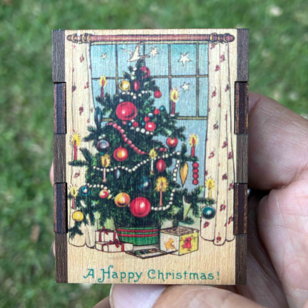 Matches • Christmas Tree Wooden Matchboxes • Home Decor