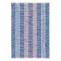 Hillsgrove Stripe Handwoven Cotton Rug | Denim: 2' x 3'