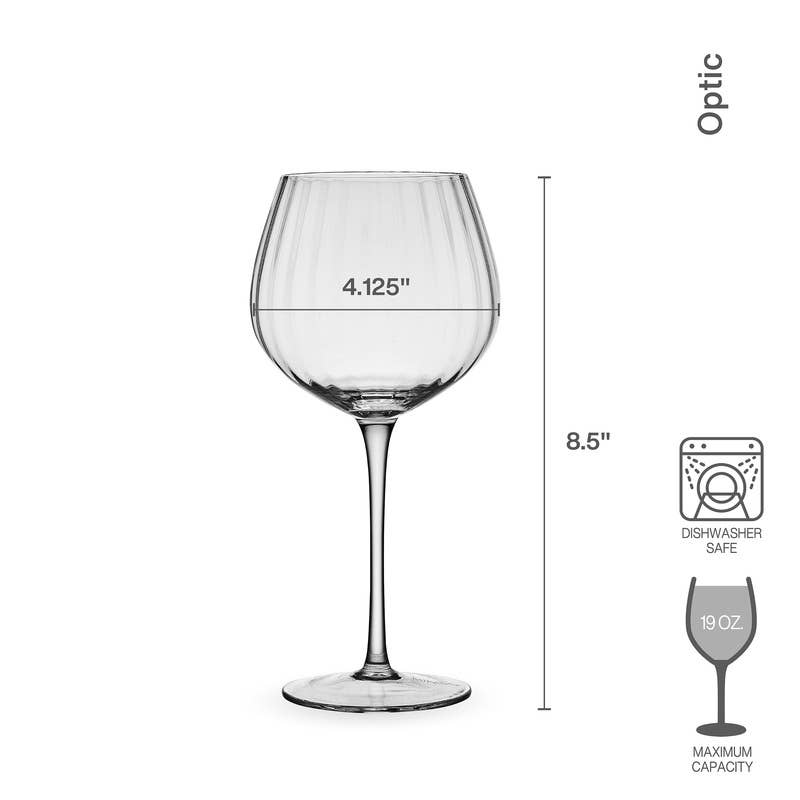 Mikasa Red Wine Set Of 4