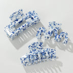 Coastal Blue Large - Assorted Claw Clips: Assorted