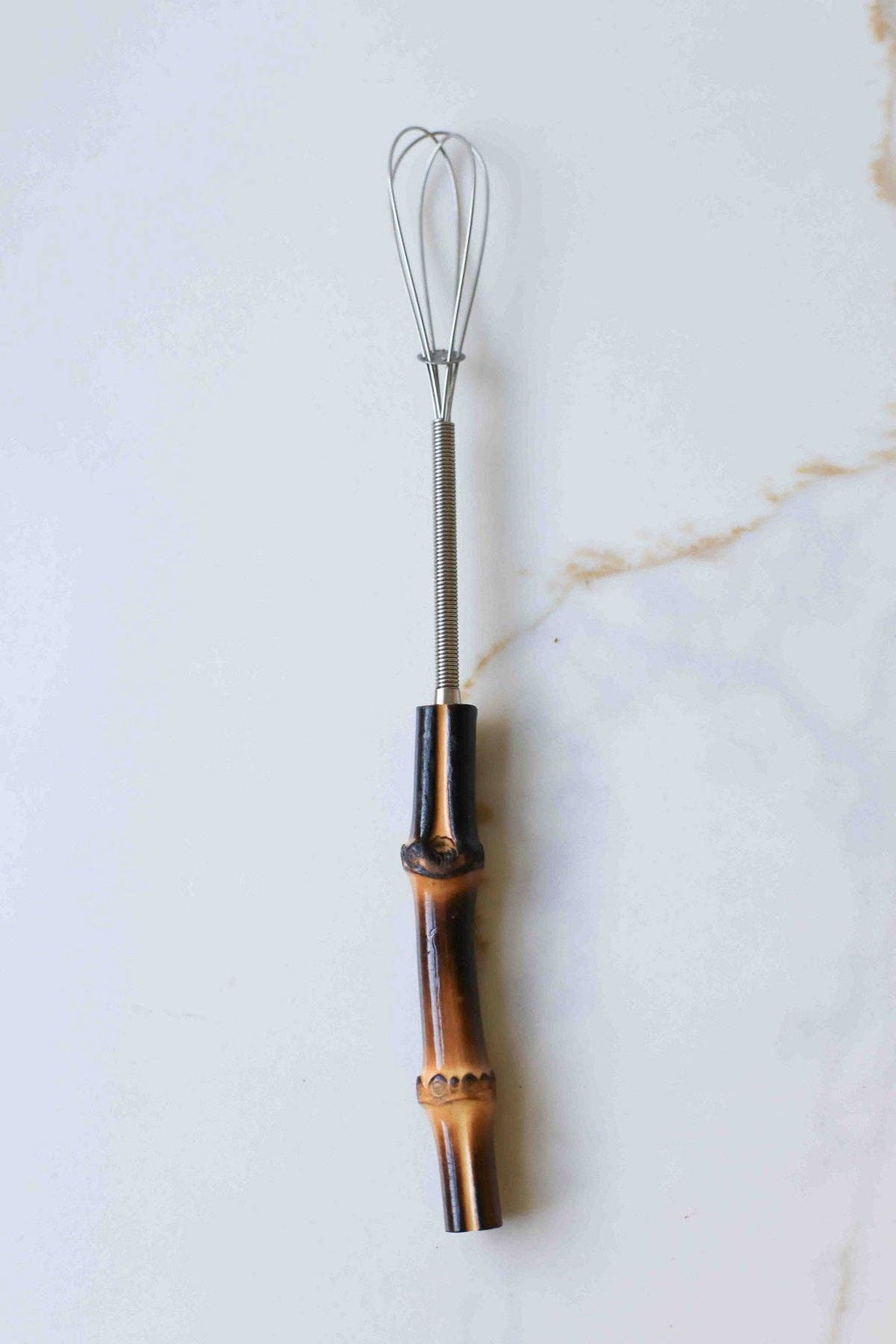 Vintage Mini Whisk with Wood Handle: YW - S