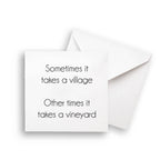 It Takes a Vineyard: Dishtowel