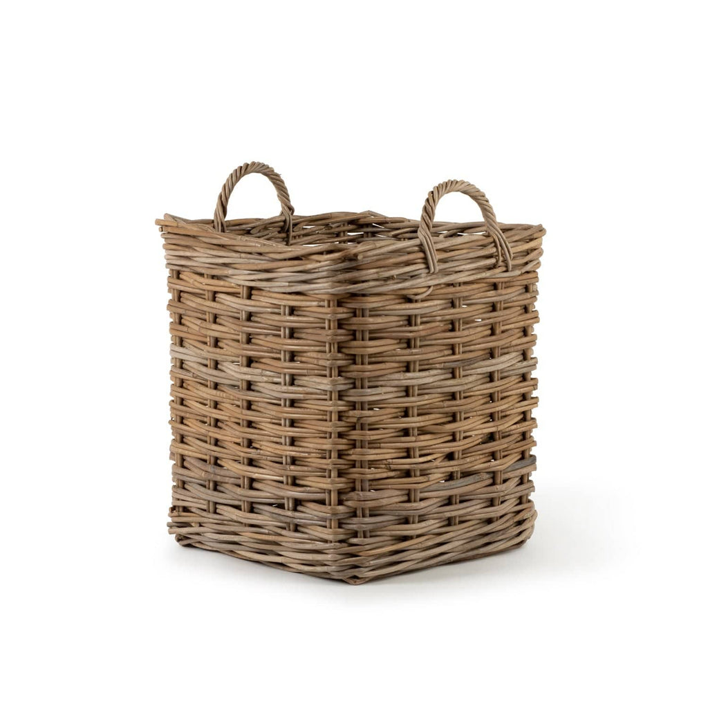 Rattan Square Basket: XLarge - 23.5" H