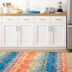 Paint Chip Machine Washable Rug | Multi: 2' x 3'