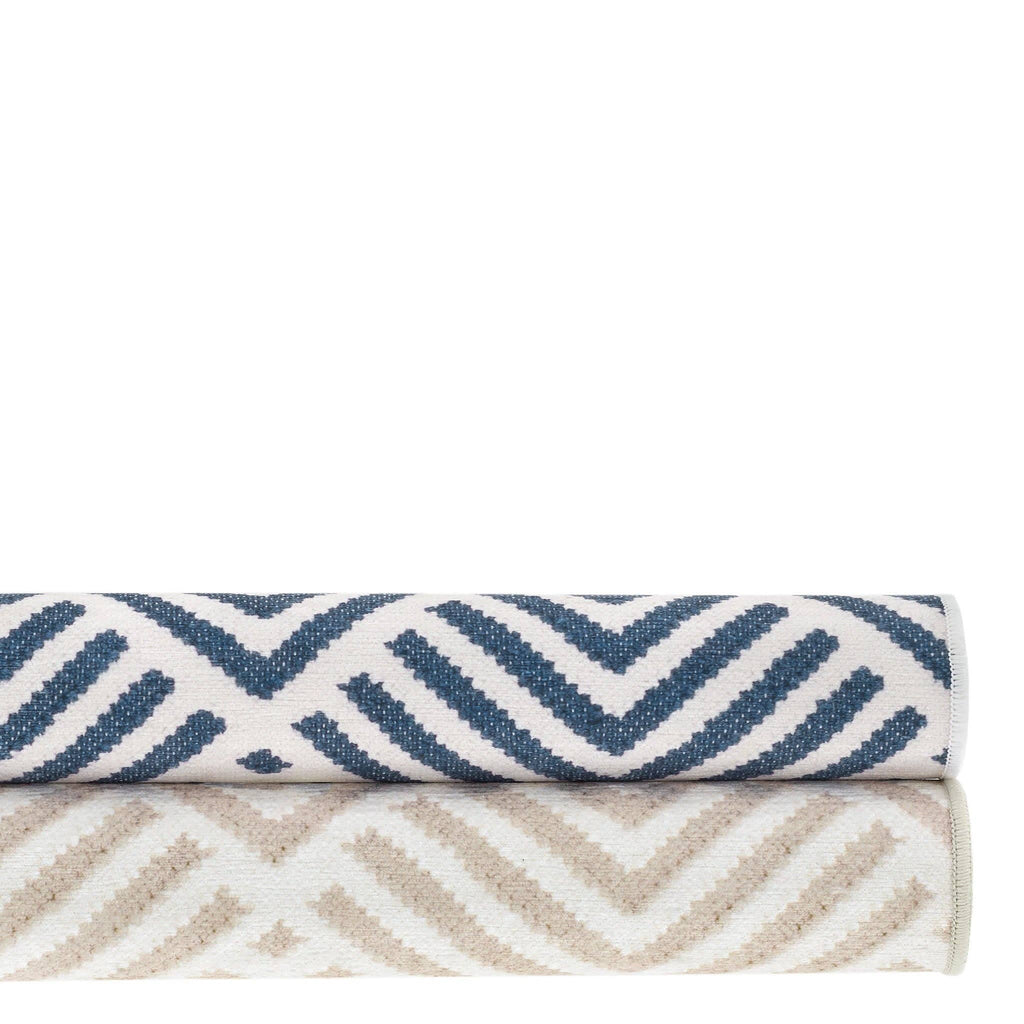Cleo Machine Washable Rug | Cement: 4' x 6'