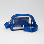 Game Day Stadium Clear Crossbody Bag: Gold