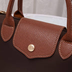 HM782 Britney Nylon Double Handle Crossbody Bag: Ivory