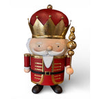 Metal Little King Nutcracker 24.75"