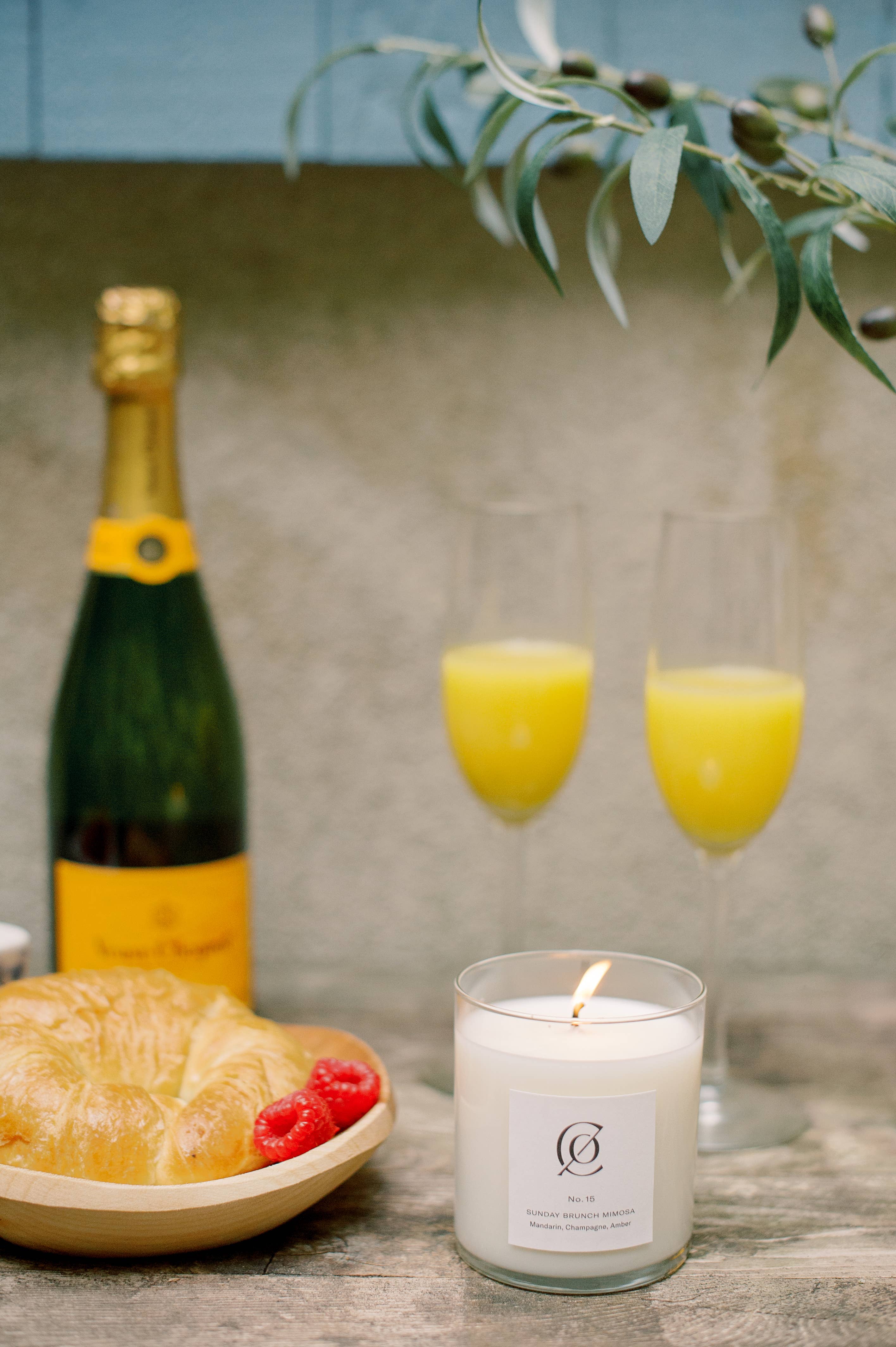 No. 15 Sunday Brunch Mimosa Soy Candle: 9 oz.