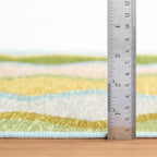 Safety Net Machine Washable Rug | Green: 2' x 3'