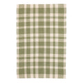 Tattersall Handwoven Cotton Rug | Sage: 2' x 3'