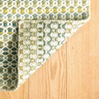Poppy Handwoven Wool Rug | Moss: 2' x 3'