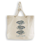 Three Blue Oysters: Dishtowel
