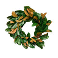 Faux Botanical Magnolia Leaf Wreath 27"
