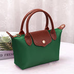 HM782 Britney Nylon Double Handle Crossbody Bag: Kelly Green