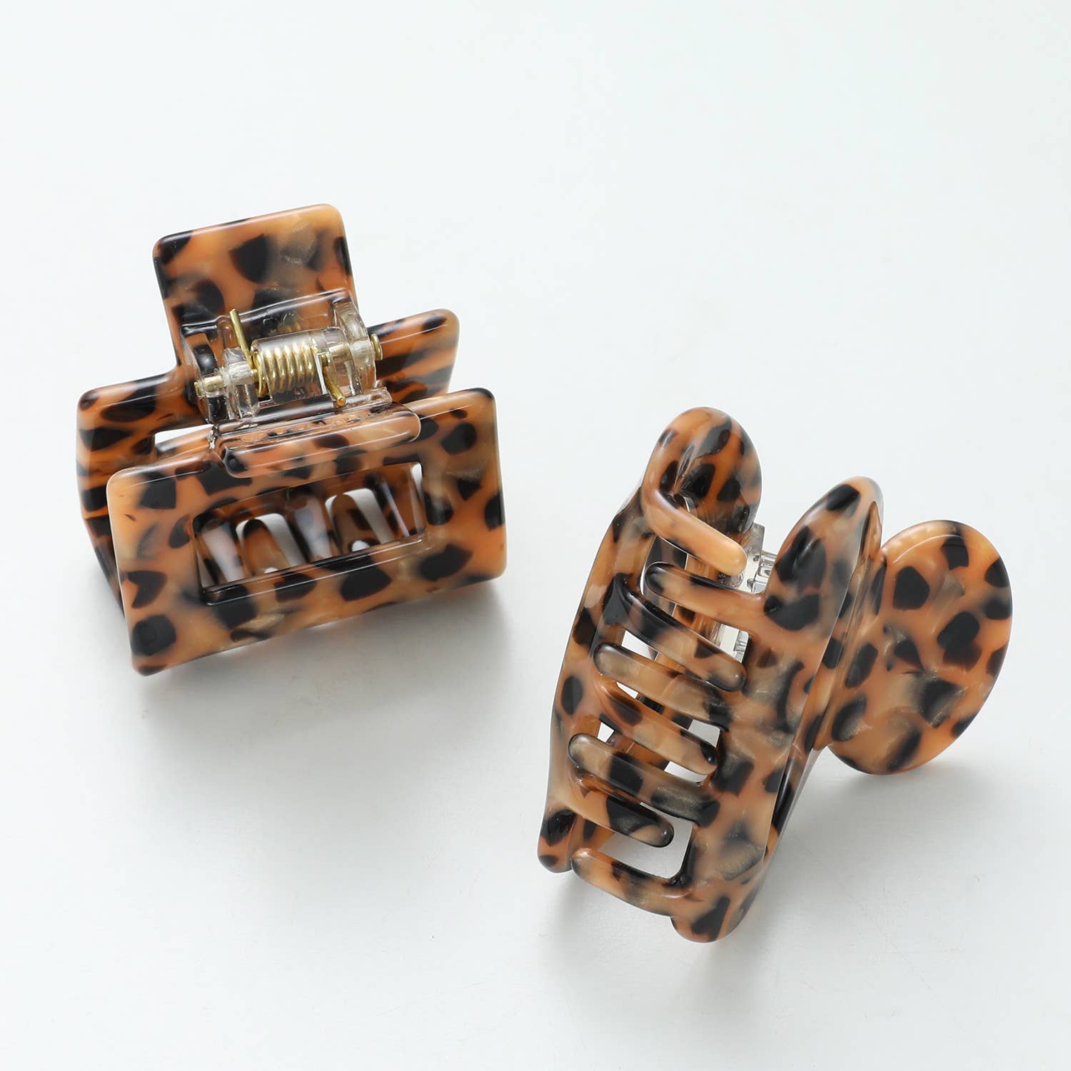 Wild Leopard Mini - Assorted Claw Clips: Assorted