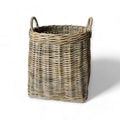 Rattan Kikko Basket: One size - 18 ½" H