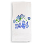 Hydrangea Vase Grouping: Dishtowel