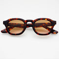 Blake Acetate Mens Round Sunglasses : Tortoise