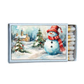 Matches • Christmas Snowman• Home Decor for Candles