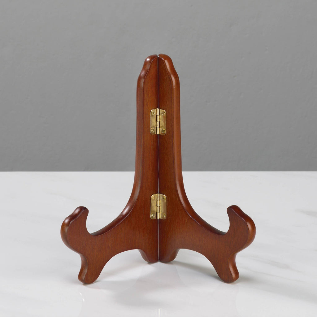 Wooden Easels (Basic Packaging = UPC tag only): Walnut / 7"